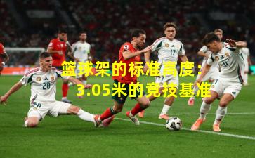  篮球架的标准高度：3.05米的竞技基准